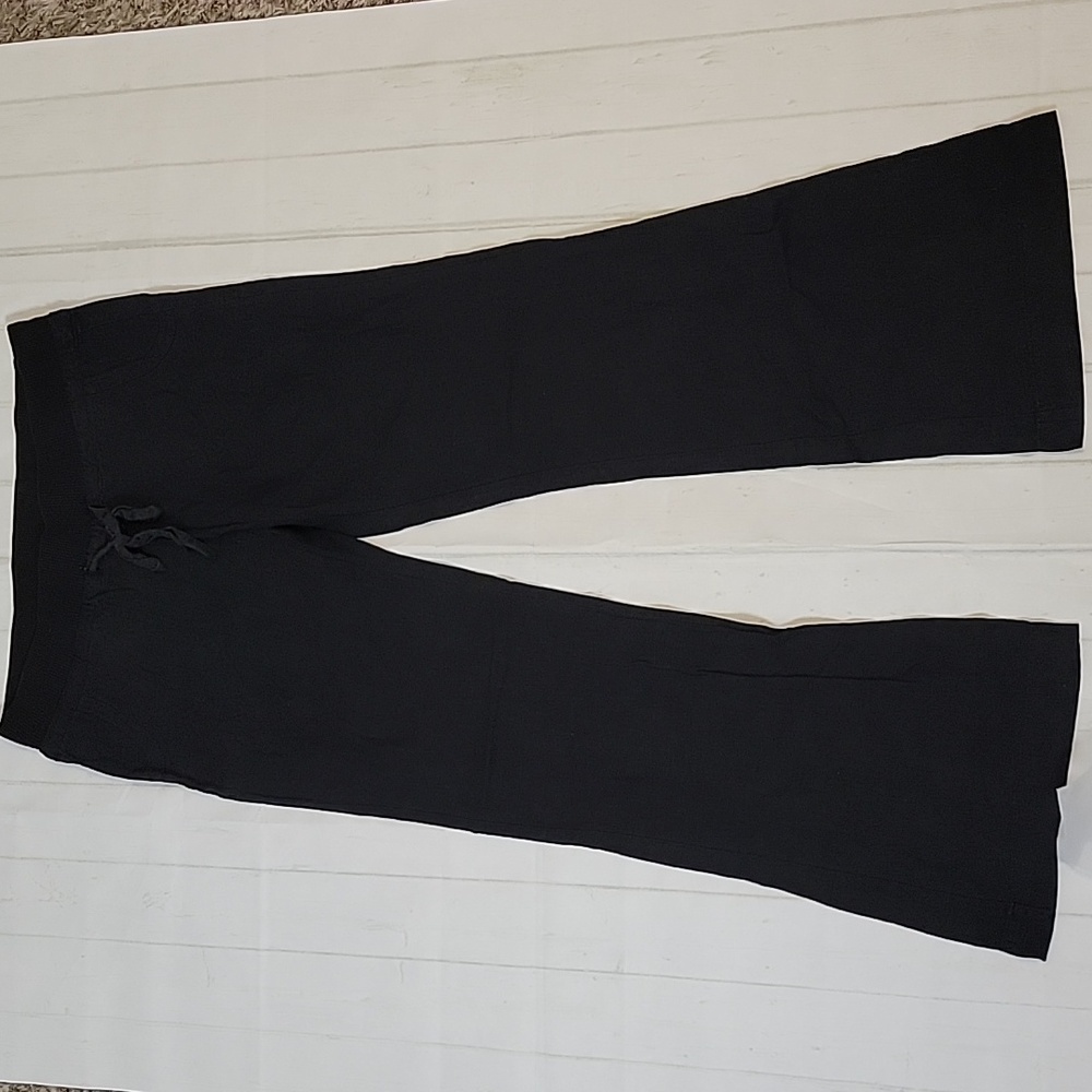 Linen like wide leg pants